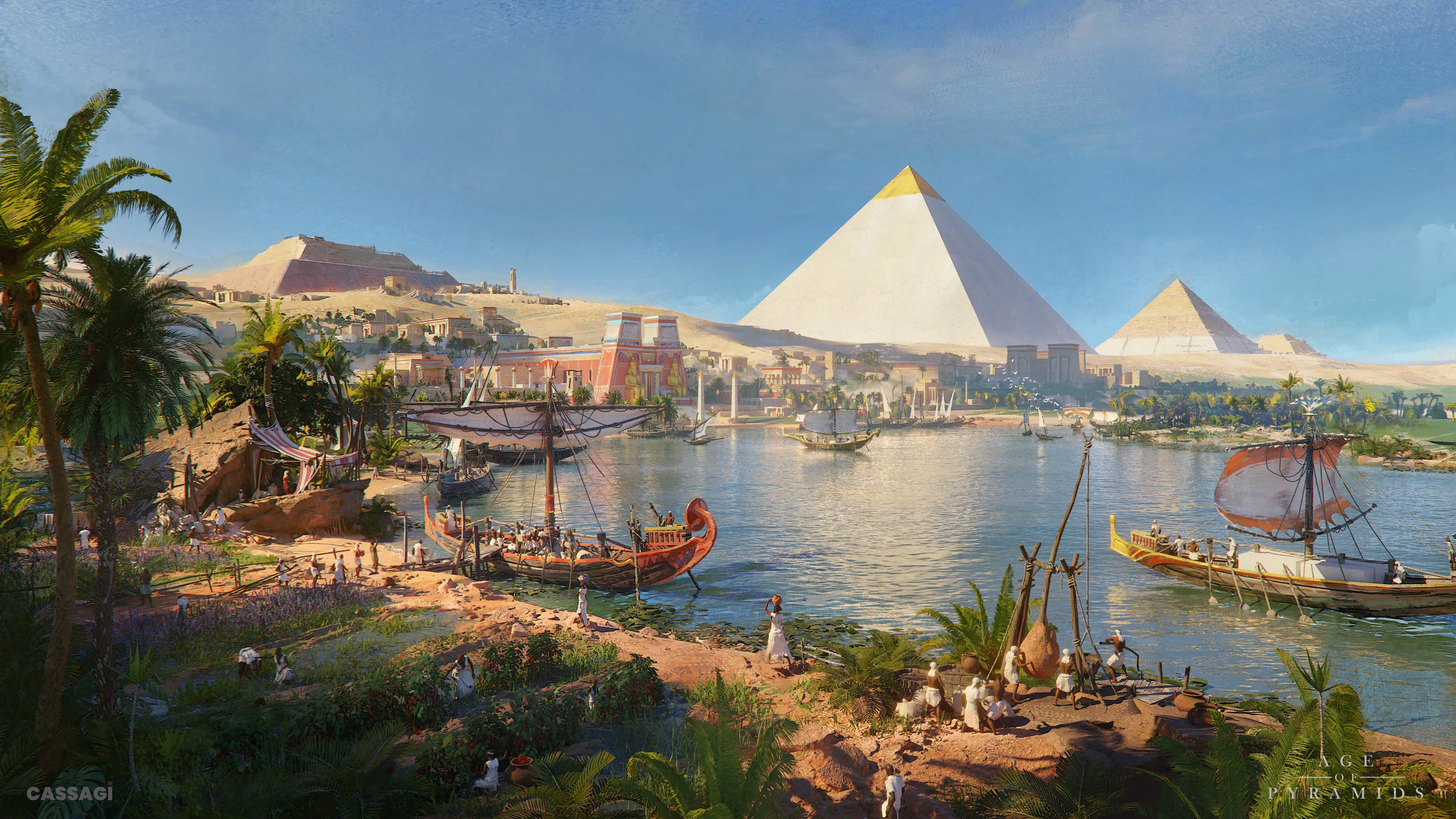 Age Of Pyramids illustration by Gabriel Nagypal from <a href="https://www.artstation.com/artwork/kDvXE0" rel="nofollow">artstation</a>