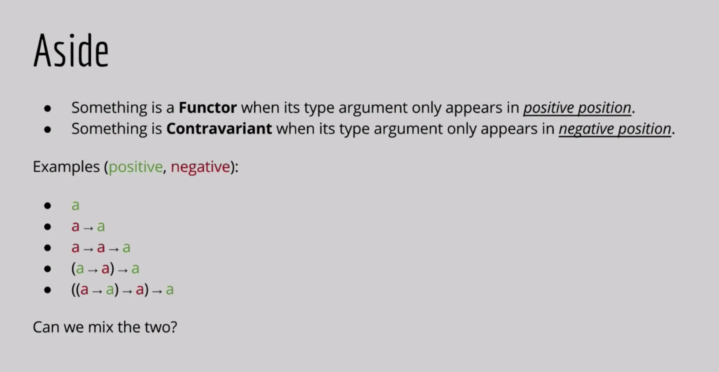 Rumus Covariant & Contravariant